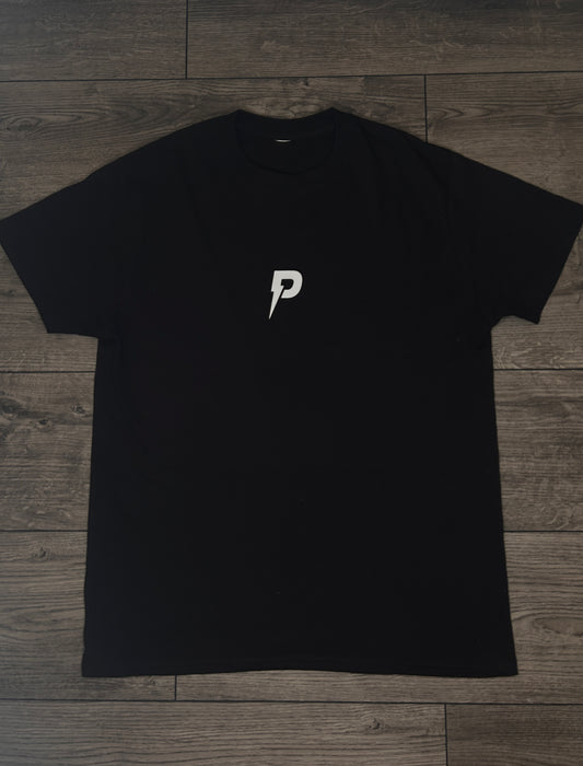 Patterned Dirty Cash Tee Black