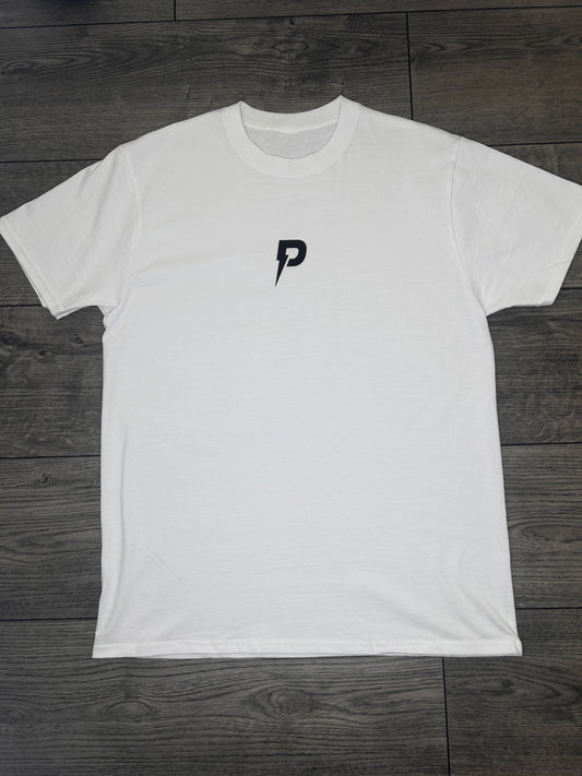 Patterned Dirty Cash Tee White