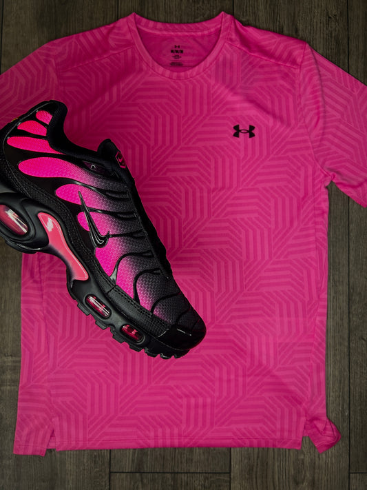Under Armour Geotessa Top Pink