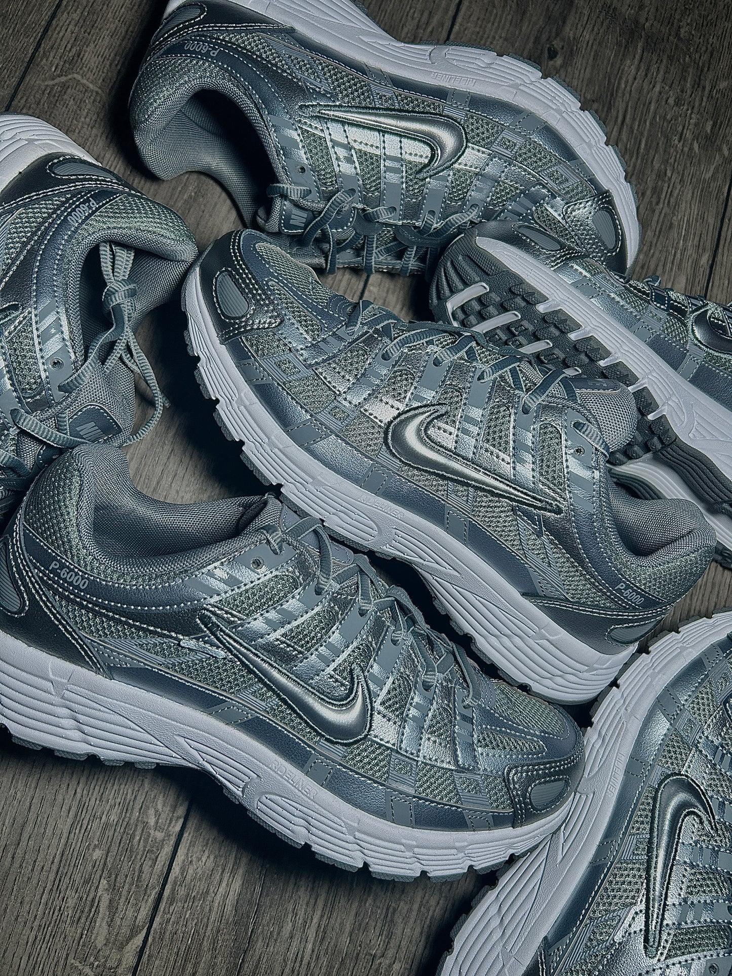 Nike P-6000 Silver