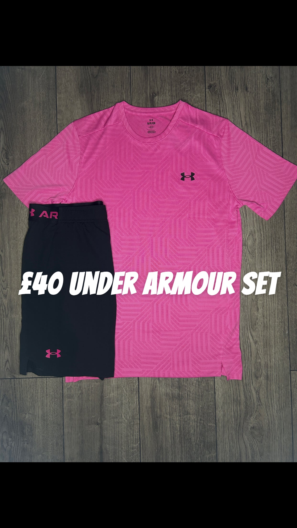 Under Armour Geotessa Top Pink